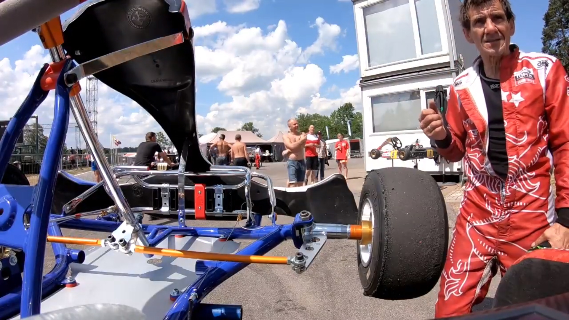 Electric Kart Championship Eriks Gasparovics - speed