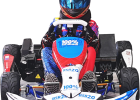 Blue Shock Race, electric go-kart, electric race kart, gokarting, racing, battery,
