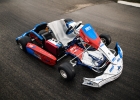 Electric race go-kart - Blue Shock Race