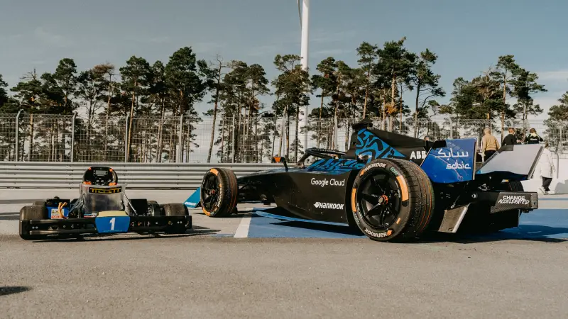 electric racing kart; formula E