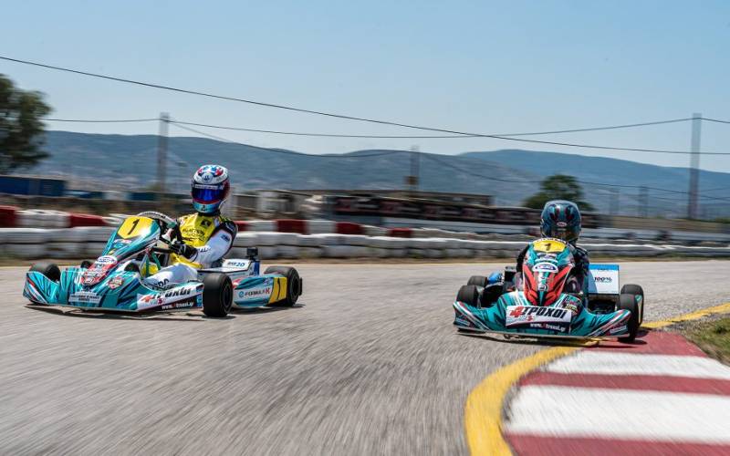 Electric kart in greece