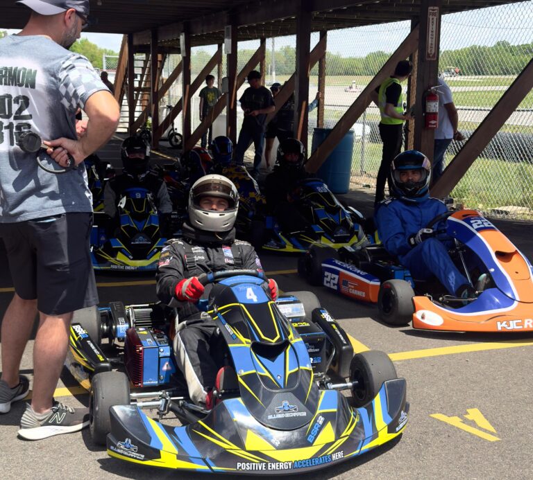 Travis Gregg - Indicar Driver -merican electric karting league - BSR